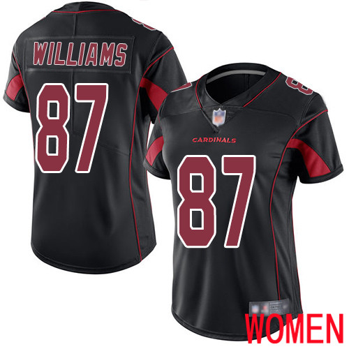 Arizona Cardinals Limited Black Women Maxx Williams Jersey NFL Football #87 Rush Vapor Untouchable